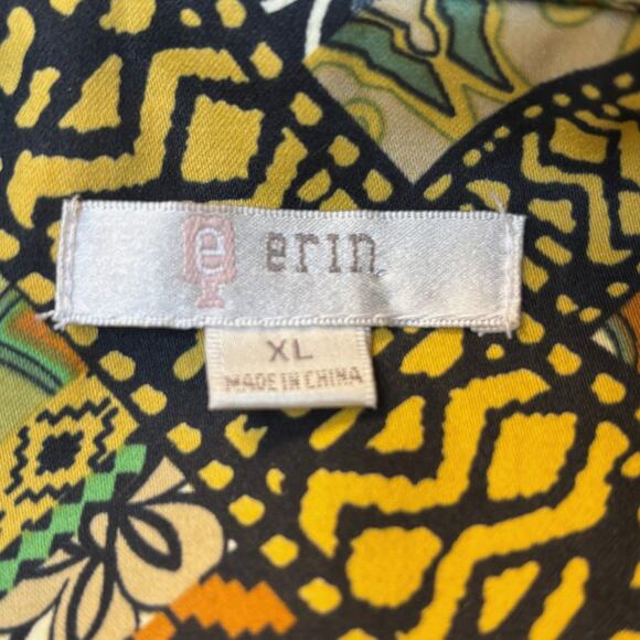 American Vintage 90's Vibrant Patterned Suit Jacket - XL - Picture 11 of 12